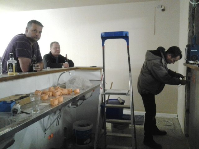 2012 Umbau Clubhaus - 20120405 204039