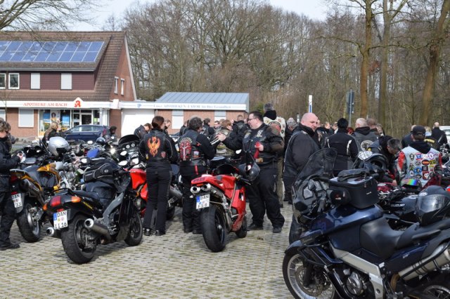 2014-03-22 Motorradkorso Hochzeit Eisbaer - DSC 0150